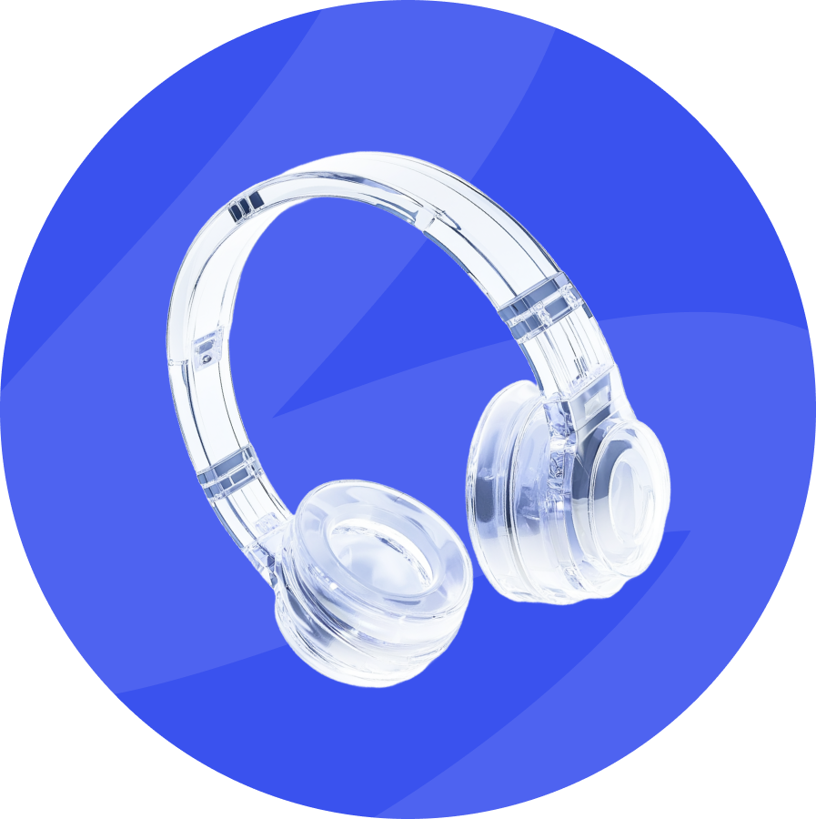 Adornment headphones