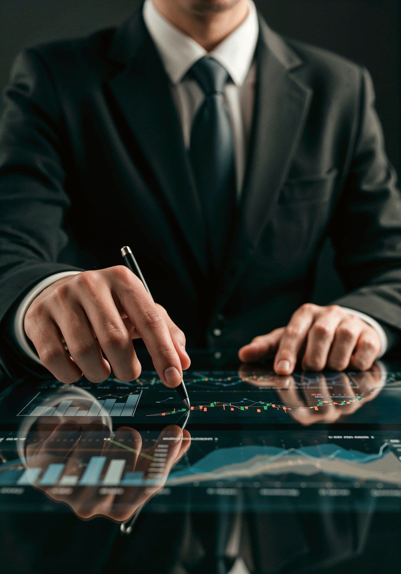 Человек работает